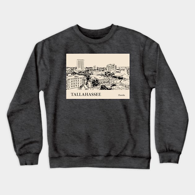 Tallahassee - Florida Crewneck Sweatshirt by Lakeric